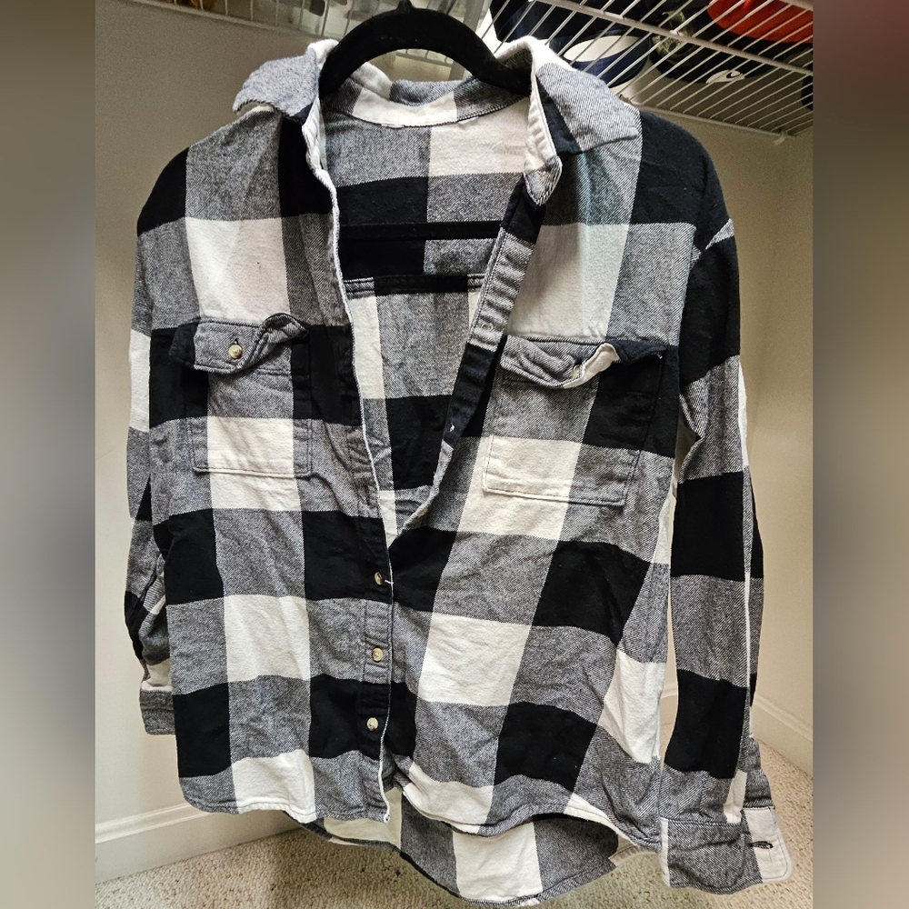 ☆GUC☆  Old Navy  •  Buffalo Check Flannel, Size M
